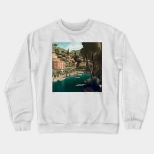 Portofino on the Ligurian Sea III Crewneck Sweatshirt